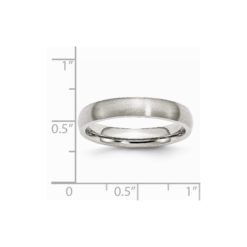 Stainless Steel 4mm Brushed Band