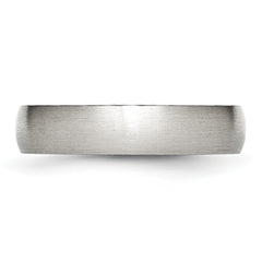 Stainless Steel Brushed 5mm Half Round Band