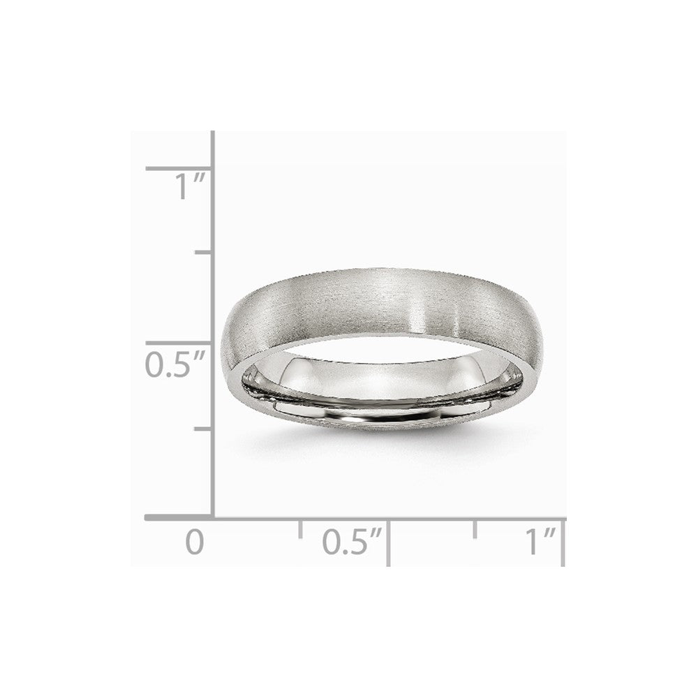 Stainless Steel 5mm Brushed Band