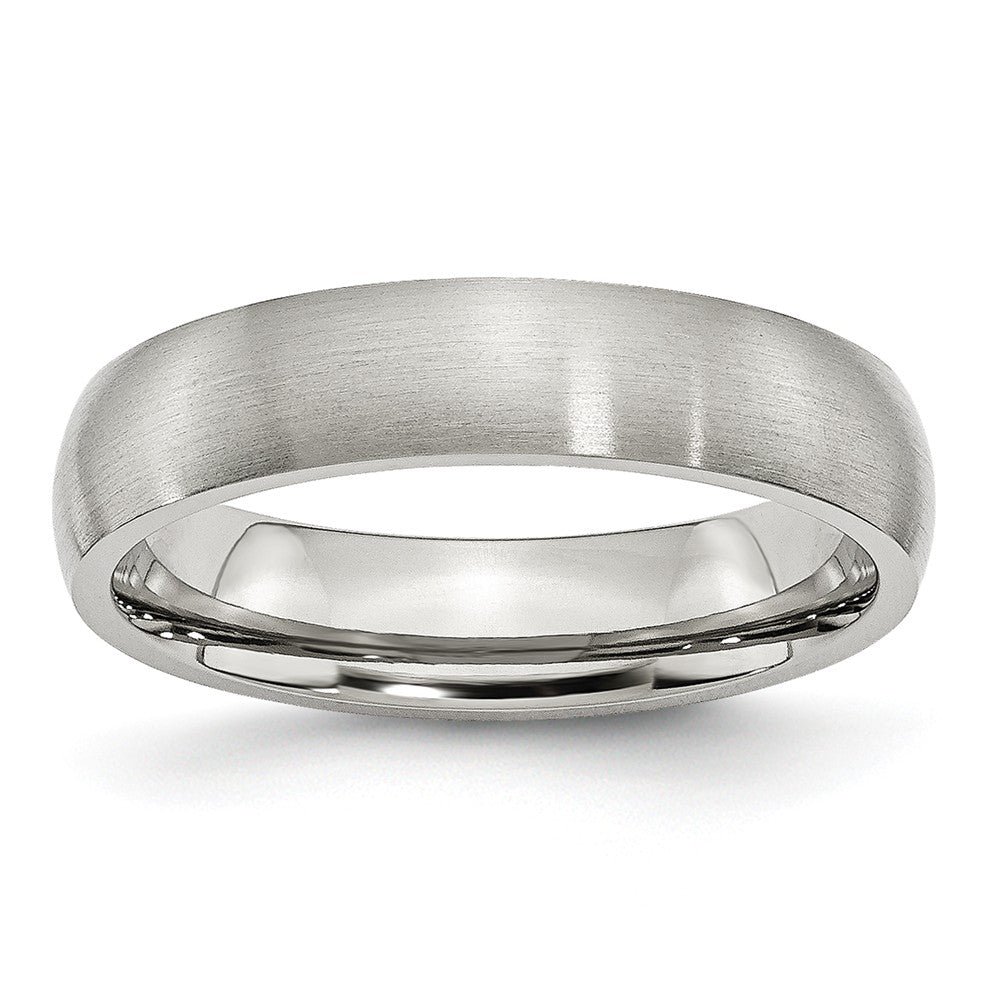 Stainless Steel 5mm Brushed Band