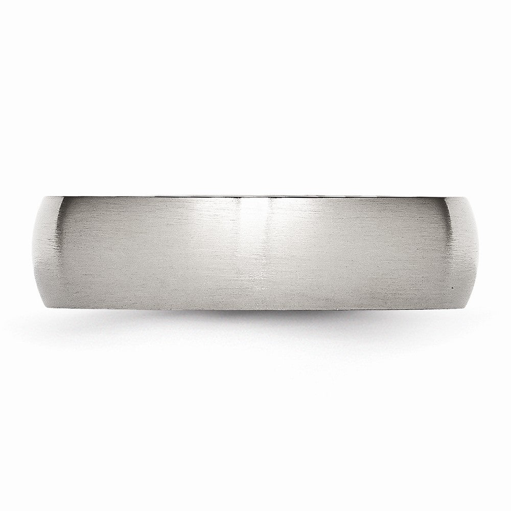 Stainless Steel 6mm Brushed Band