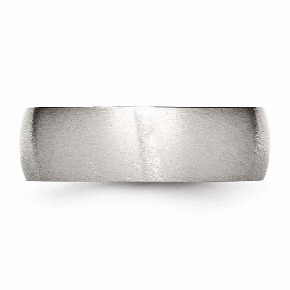 Stainless Steel 7mm Brushed Band