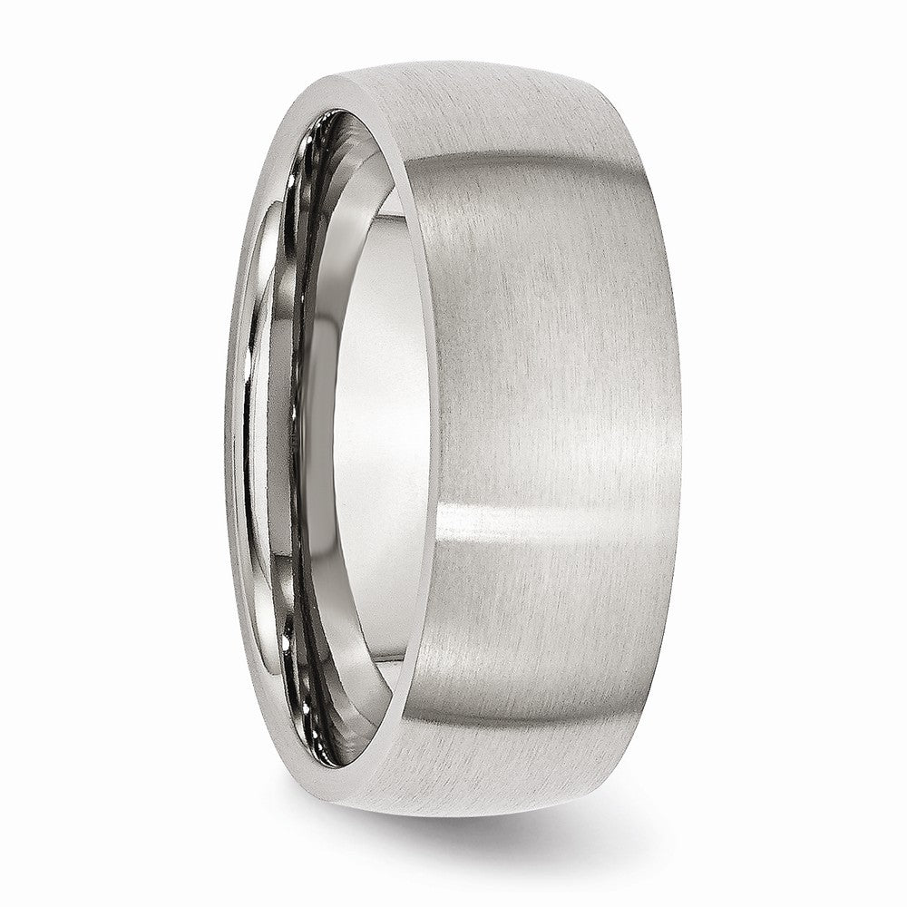 Stainless Steel 8mm Brushed Band