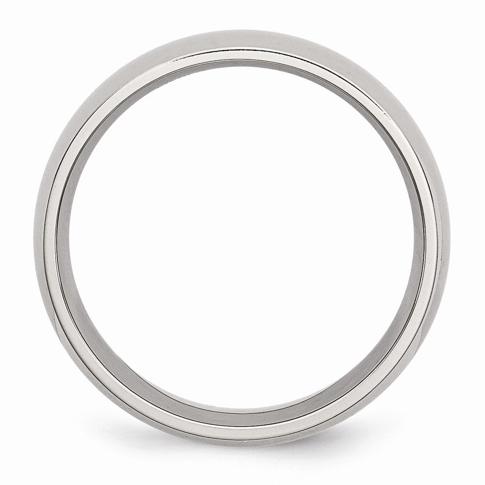 Stainless Steel 7mm Polished Band