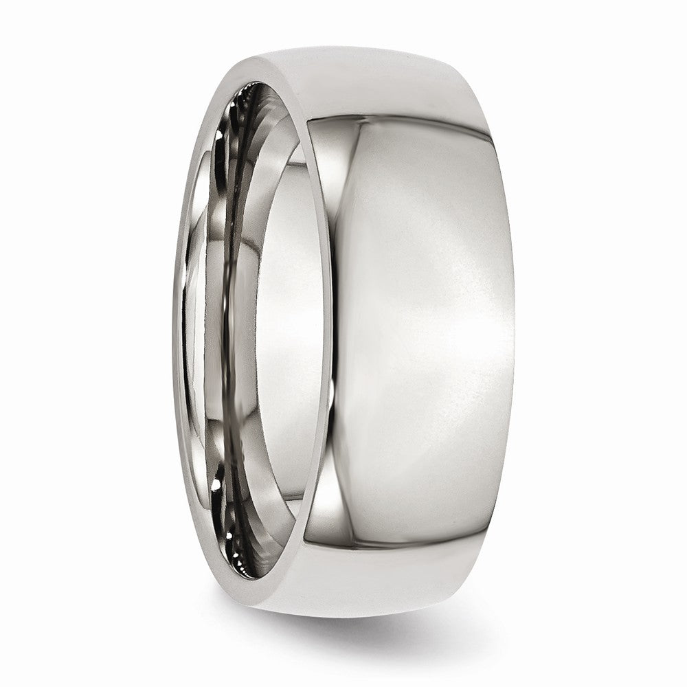 Stainless Steel 8mm Polished Band