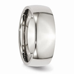 Stainless Steel 8mm Polished Band