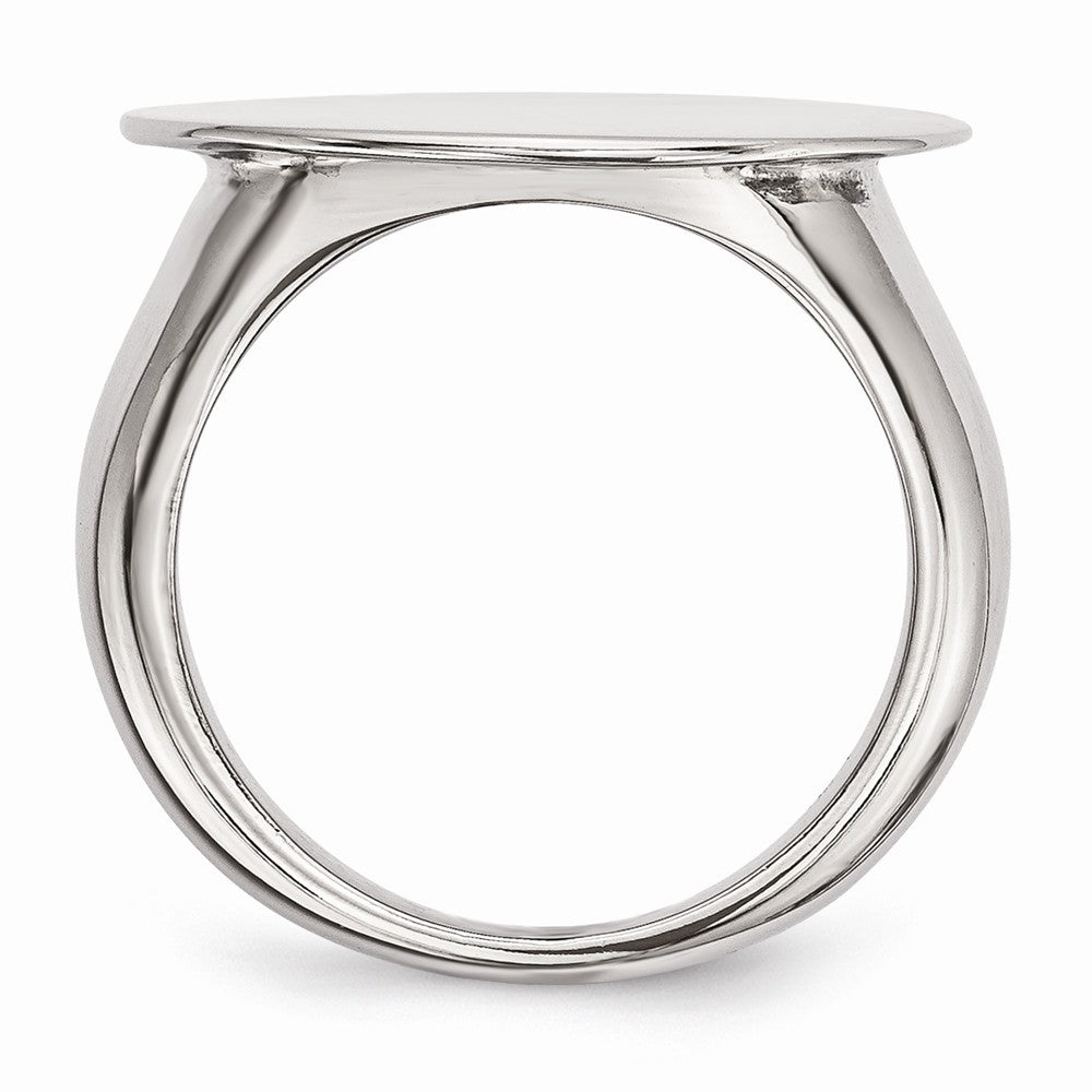 Stainless Steel Polished Circle Ring