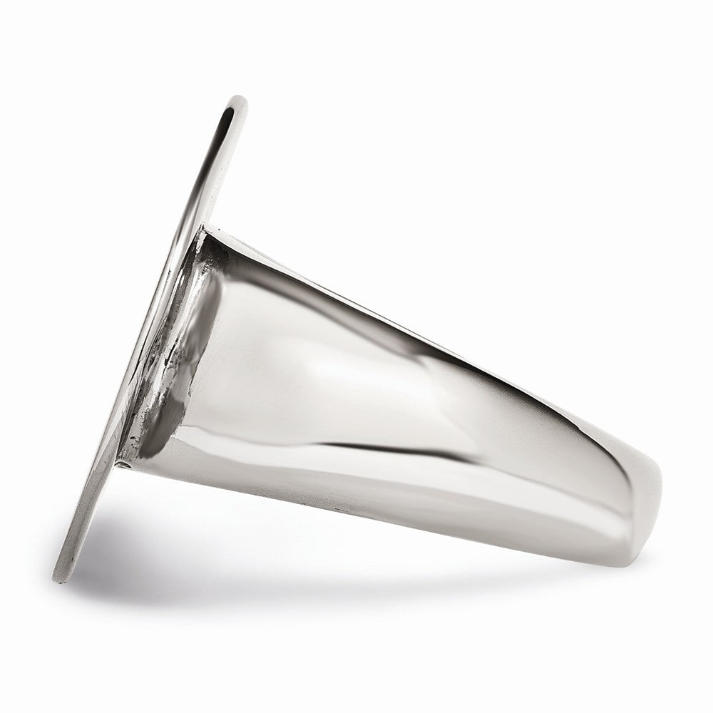 Stainless Steel Polished Circle Ring