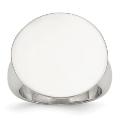 Stainless Steel Polished Circle Ring