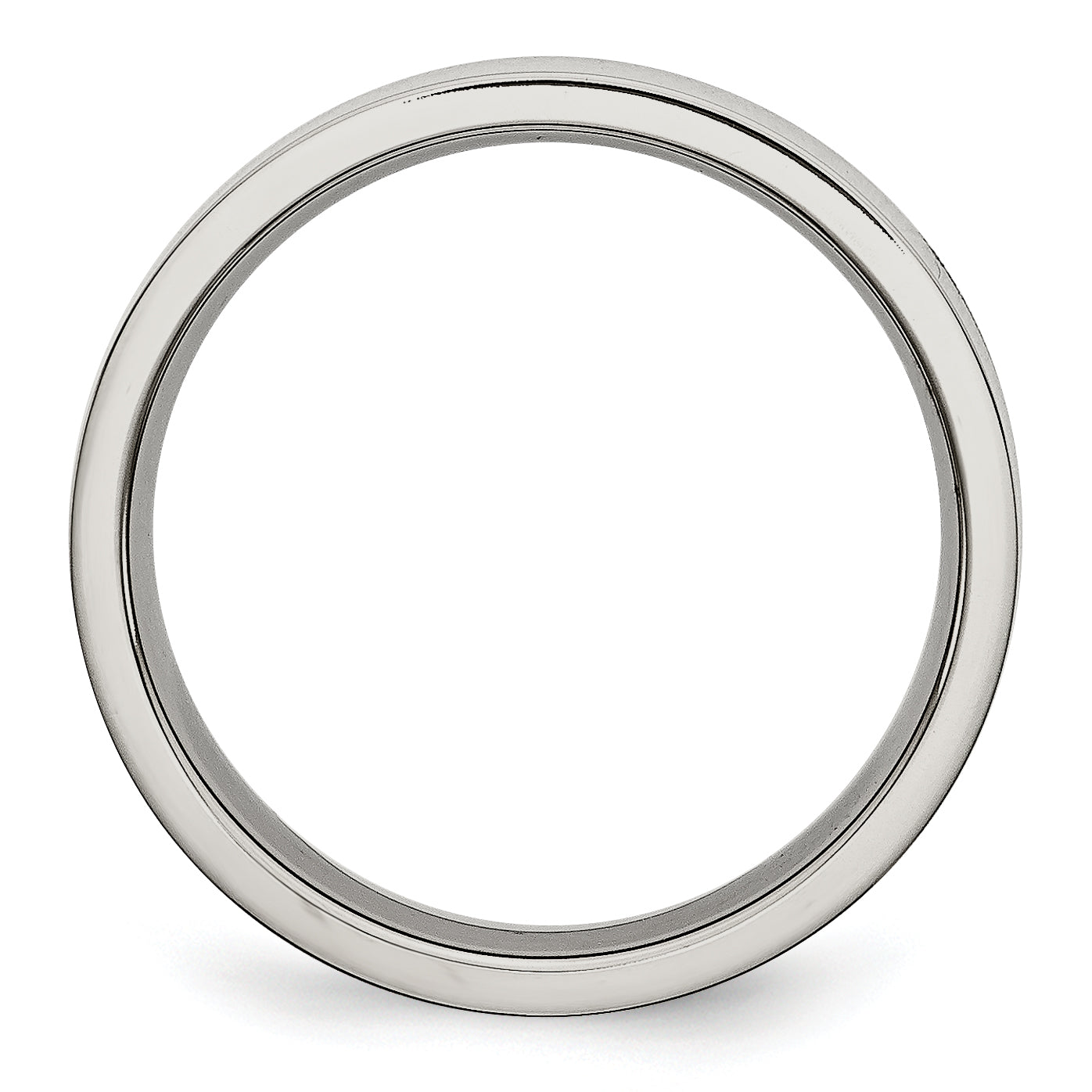 Stainless Steel Polished 5mm Flat Band