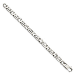 Chisel Stainless Steel Polished 8.5 inch Fancy Link Bracelet