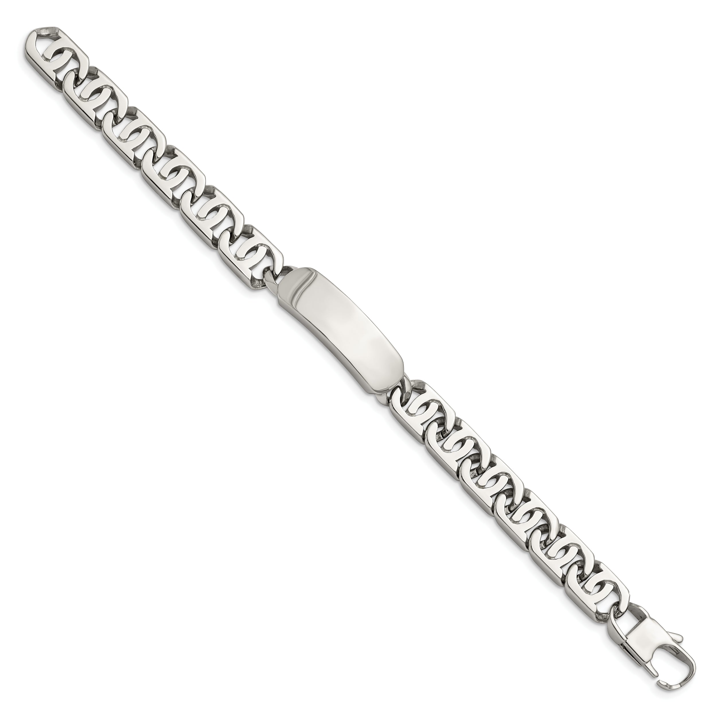 Chisel Stainless Steel Polished 8.75 inch ID Bracelet