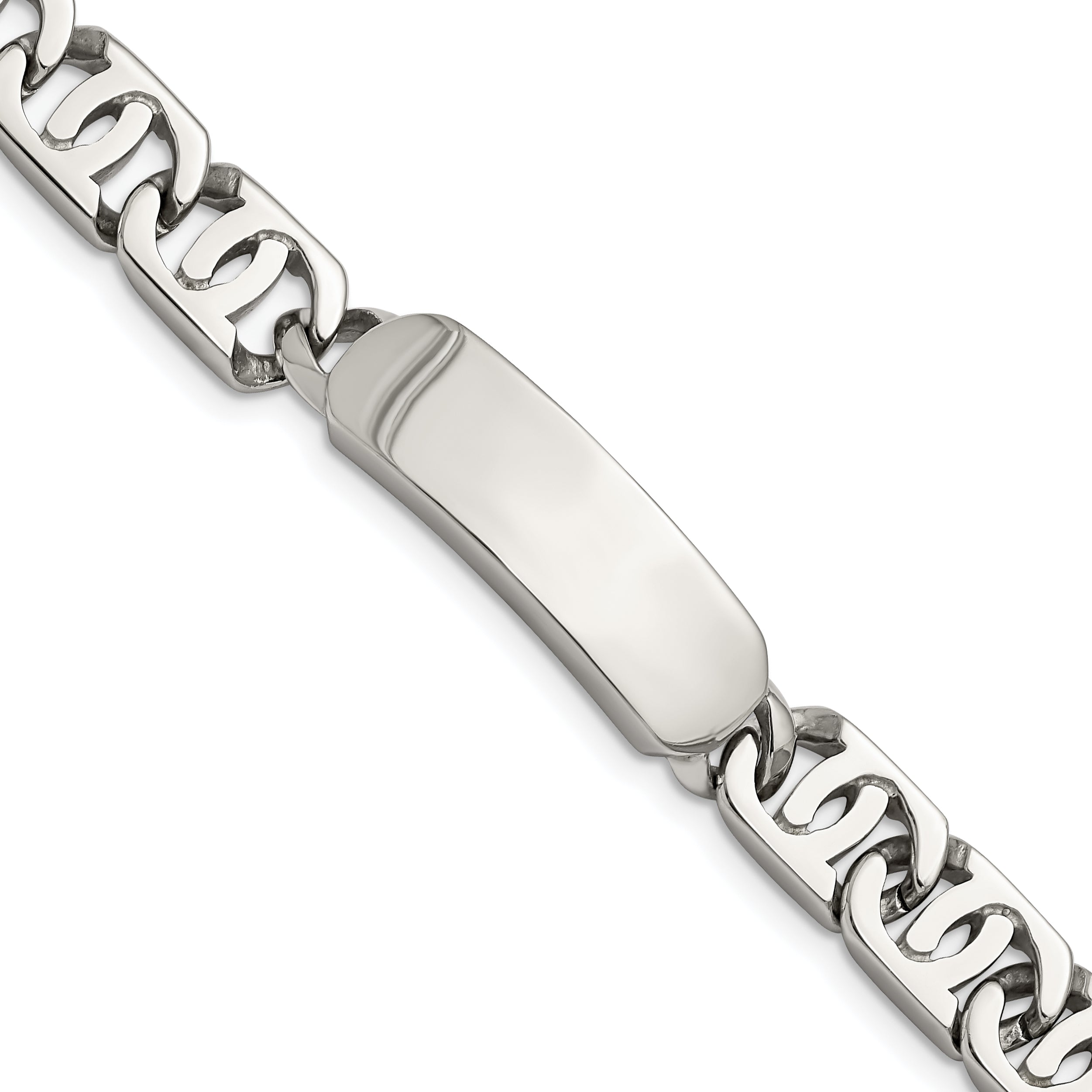 Chisel Stainless Steel Polished 8.75 inch ID Bracelet