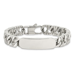 Chisel Stainless Steel Polished 8.5 inch ID Bracelet