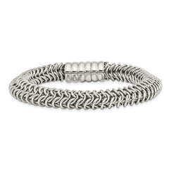 Stainless Steel Polished Fancy Link 8.25in Bracelet