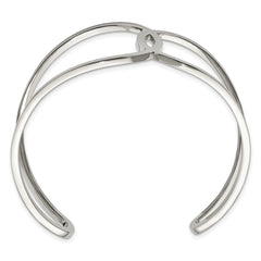 Stainless Steel Polished Cuff Bangle