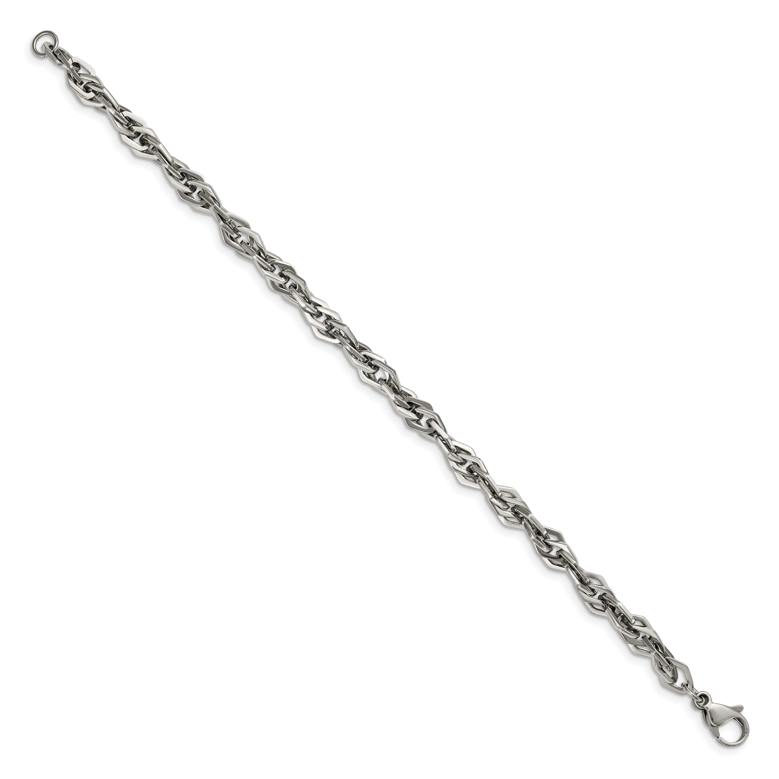 Chisel Stainless Steel Polished 9 inch Bracelet