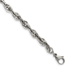 Chisel Stainless Steel Polished 9 inch Bracelet