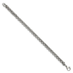 Chisel Stainless Steel Polished 9 inch Bracelet