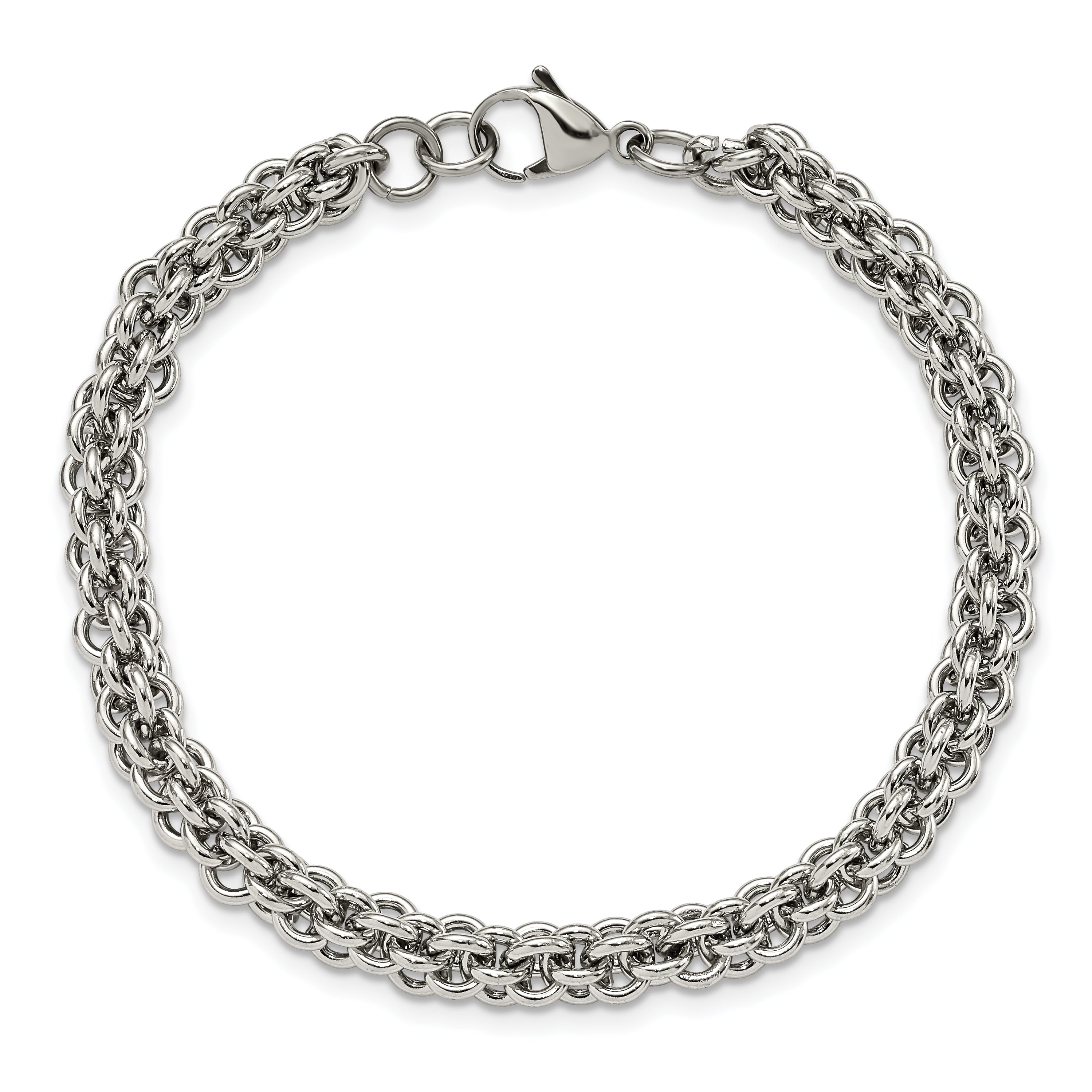 Chisel Stainless Steel Polished 9 inch Bracelet