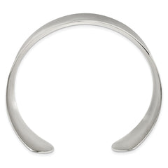 Chisel Stainless Steel Polished 14mm Cuff Bangle