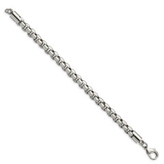 Chisel Stainless Steel Polished 8.75 inch Fancy Rolo Bracelet