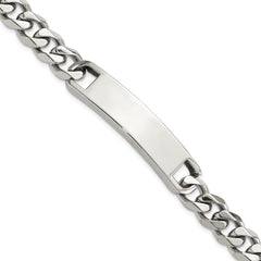 Chisel Stainless Steel Polished Curb Link 8.5 inch ID Bracelet