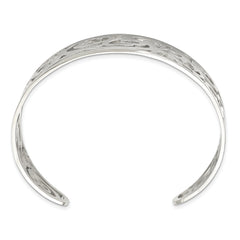 Chisel Stainless Steel Polished Fancy Cuff Bracelet