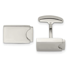 Stainless Steel Polished Cufflinks