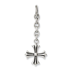 Stainless Steel Cross Interchangeable Charm Pendant