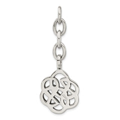 Stainless Steel Celtic Knot Interchangeable Charm Pendant