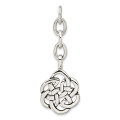 Stainless Steel Celtic Knot Interchangeable Charm Pendant