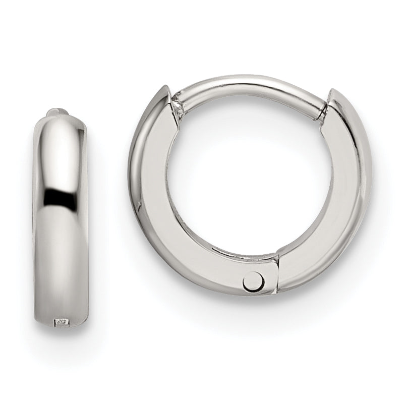 Chisel Stainless Steel Polished 2mm Endless Hinged Hoops