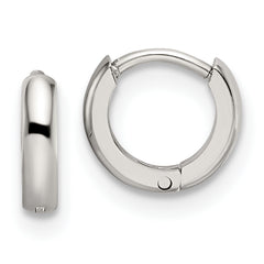 Chisel Stainless Steel Polished 2mm Endless Hinged Hoops