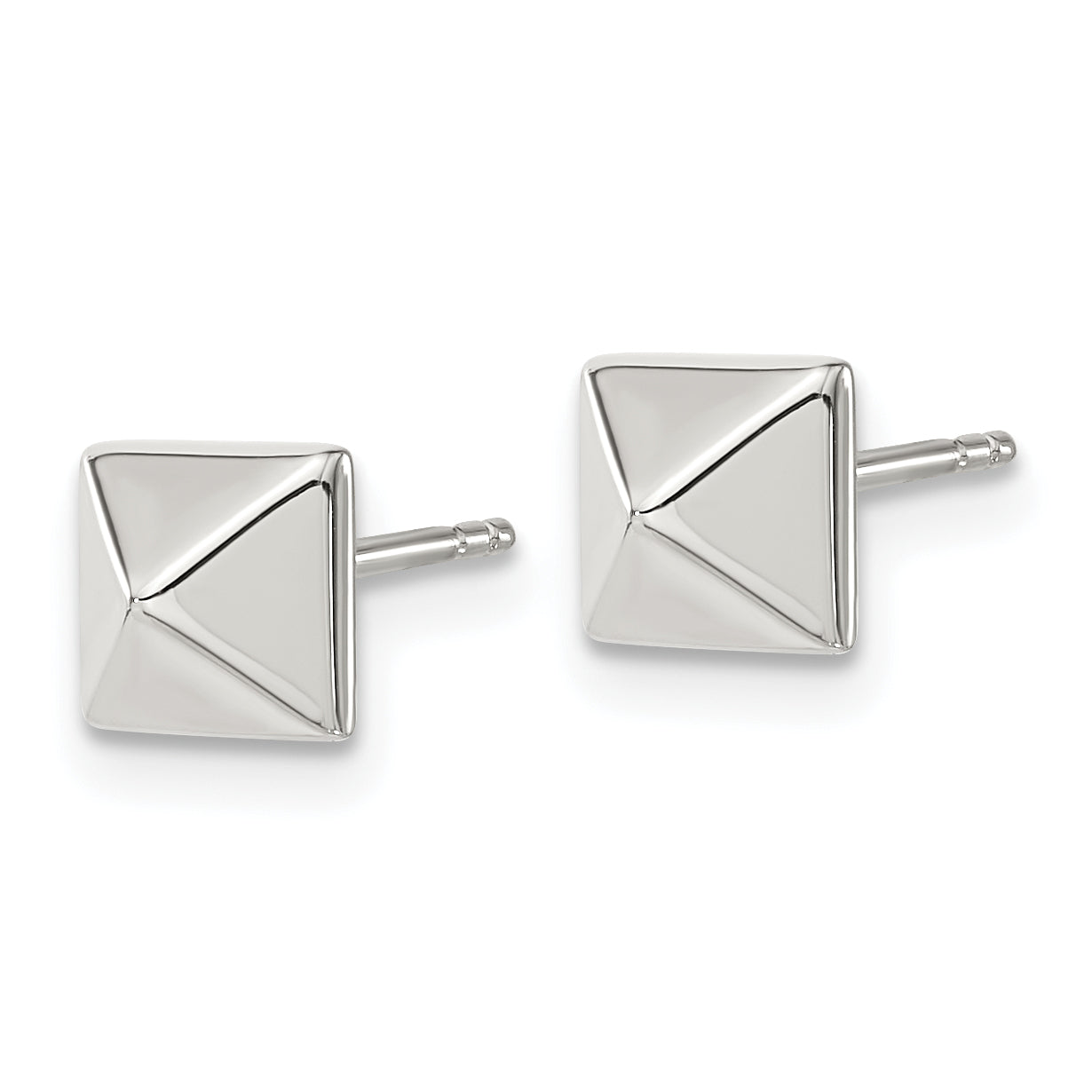 Chisel Stainless Steel Polished 6mm Stud Post Earrings