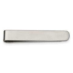 Chisel Stainless Steel Brushed Tie Bar / Money Clip