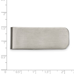 Stainless Steel Brushed Money Clip