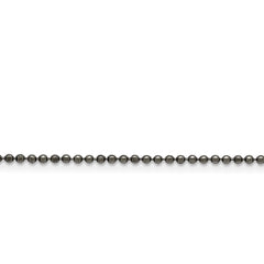 Chisel Stainless Steel Antiqued 2mm 30 inch Beaded Ball Chain