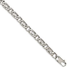 Chisel Stainless Steel Polished 24 inch Fancy Link Necklace