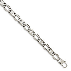 Chisel Stainless Steel Polished 24 inch Open Link Necklace