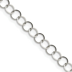 Chisel Stainless Steel Polished 22 inch Fancy Link Chain