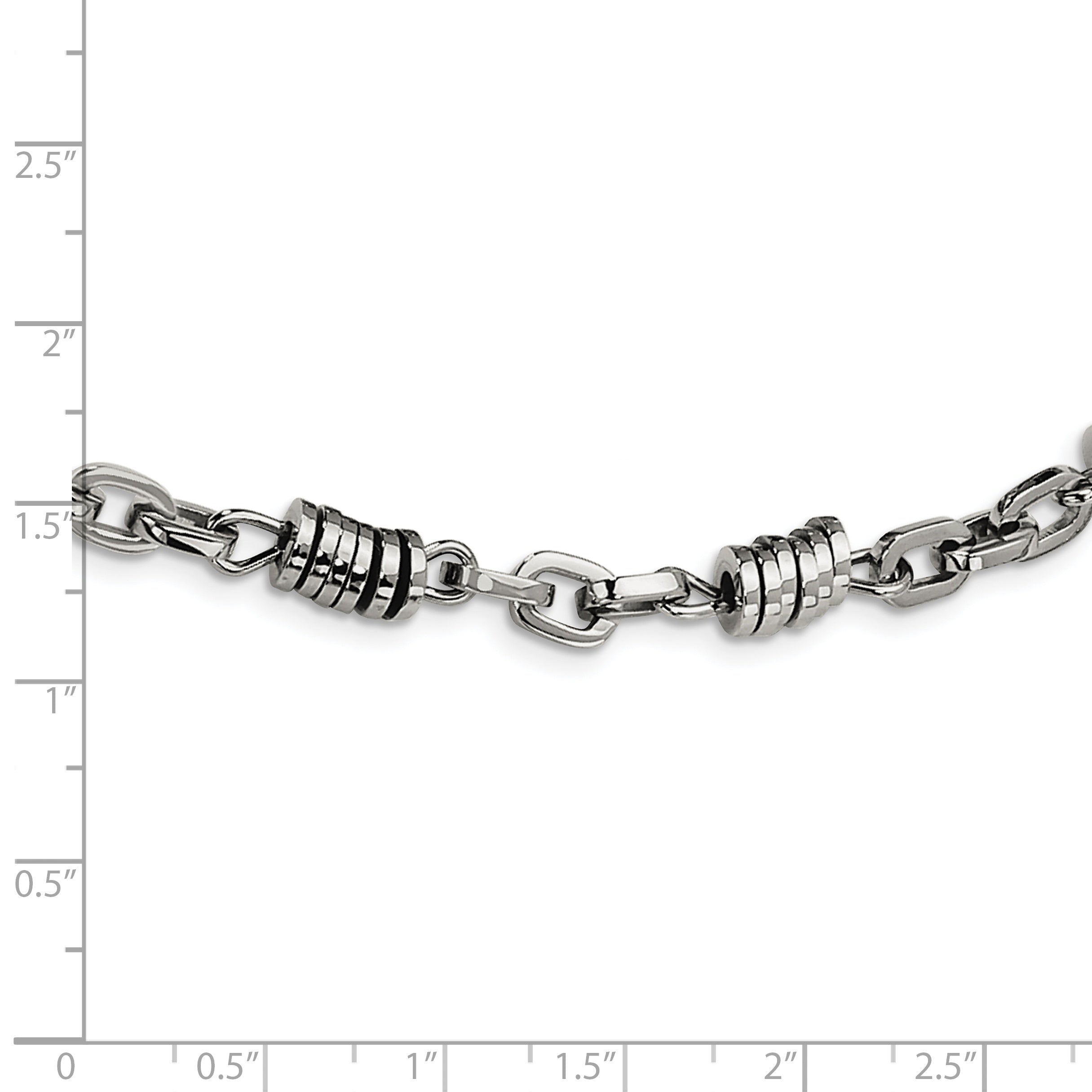 Chisel Stainless Steel Polished 20 inch Necklace