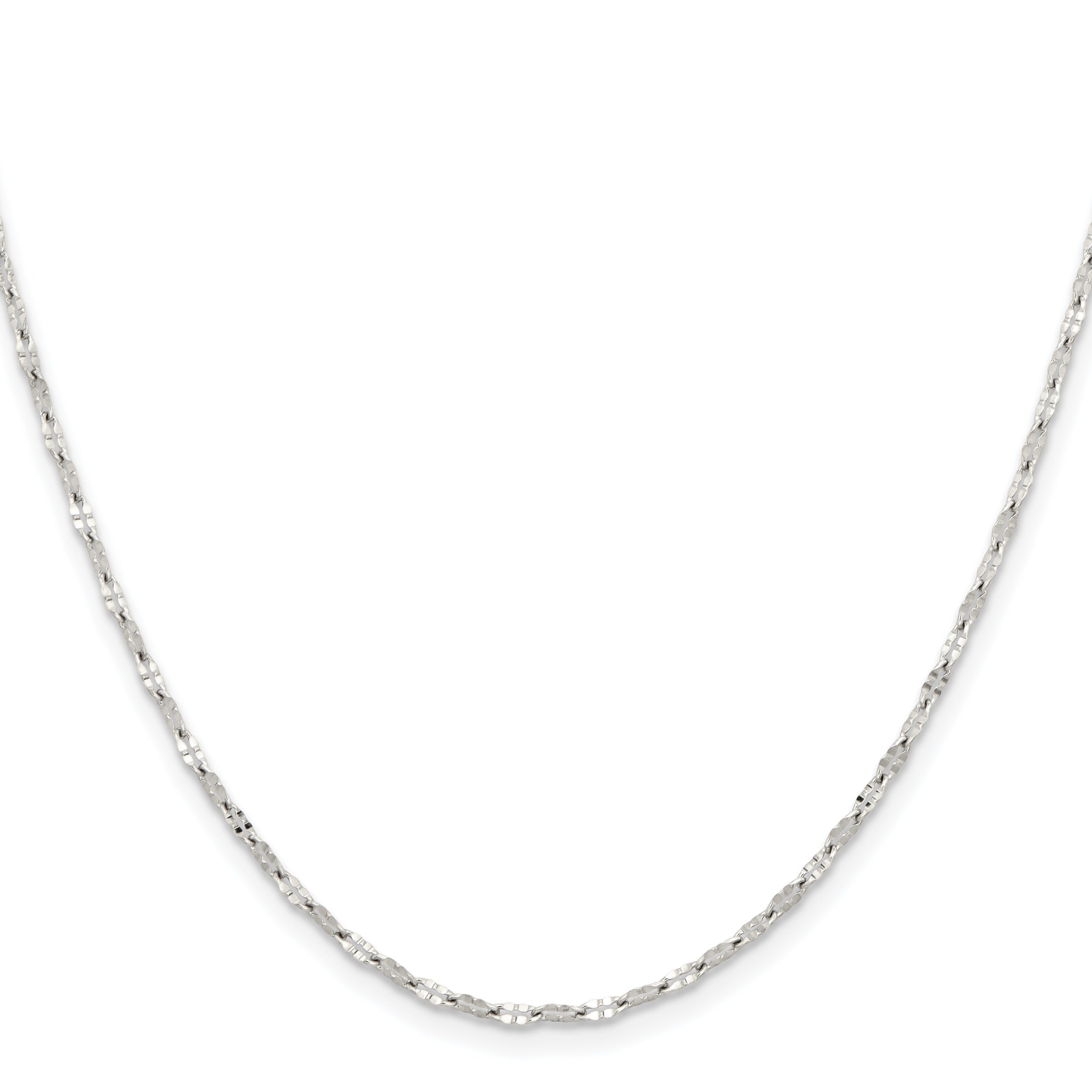 Chisel Stainless Steel Polished 16 inch Fancy Link Chain