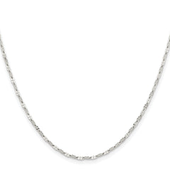 Chisel Stainless Steel Polished 16 inch Fancy Link Chain