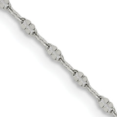 Chisel Stainless Steel Polished 20 inch Fancy Link Chain