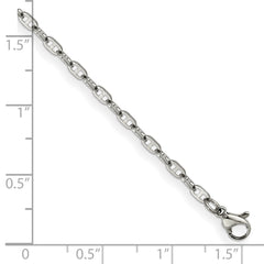 Chisel Stainless Steel Polished 2.75mm 7.5 inch Anchor Chain