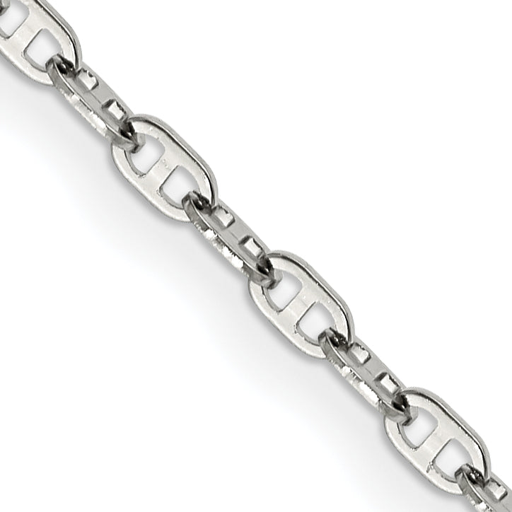 Chisel Stainless Steel Polished 2.75mm 22 inch Anchor Chain