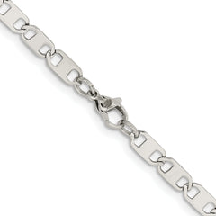 Chisel Stainless Steel Polished 5mm 18 inch Anchor Chain