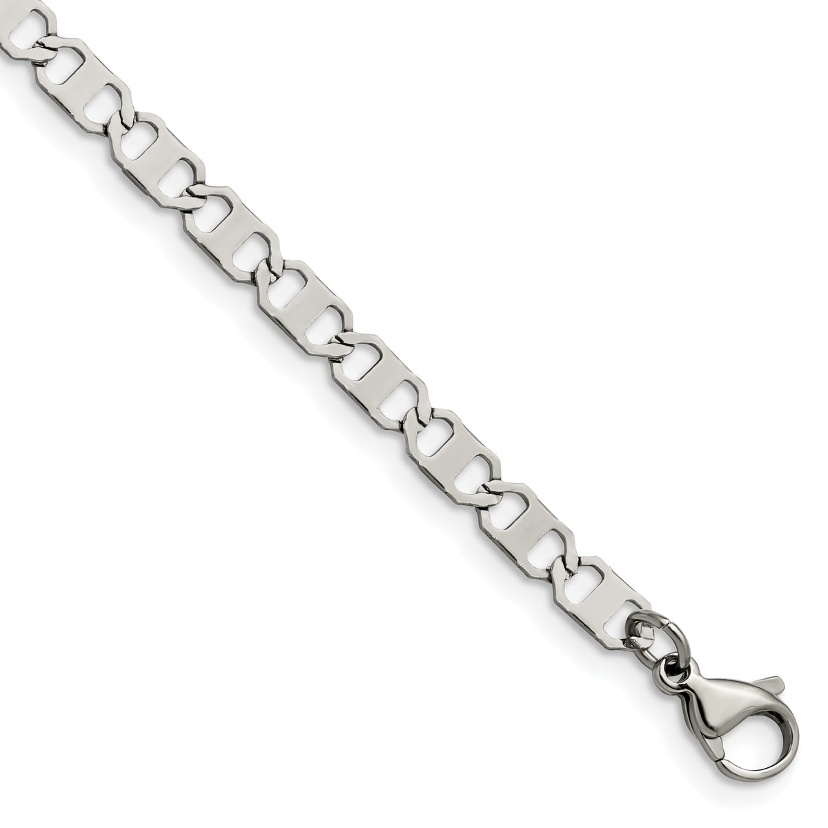 Chisel Stainless Steel Polished 5mm 7.5 inch Anchor Chain