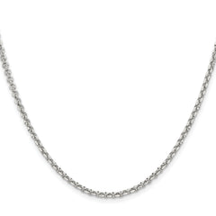 Chisel Stainless Steel Polished 3.2mm 16 inch Rolo Chain